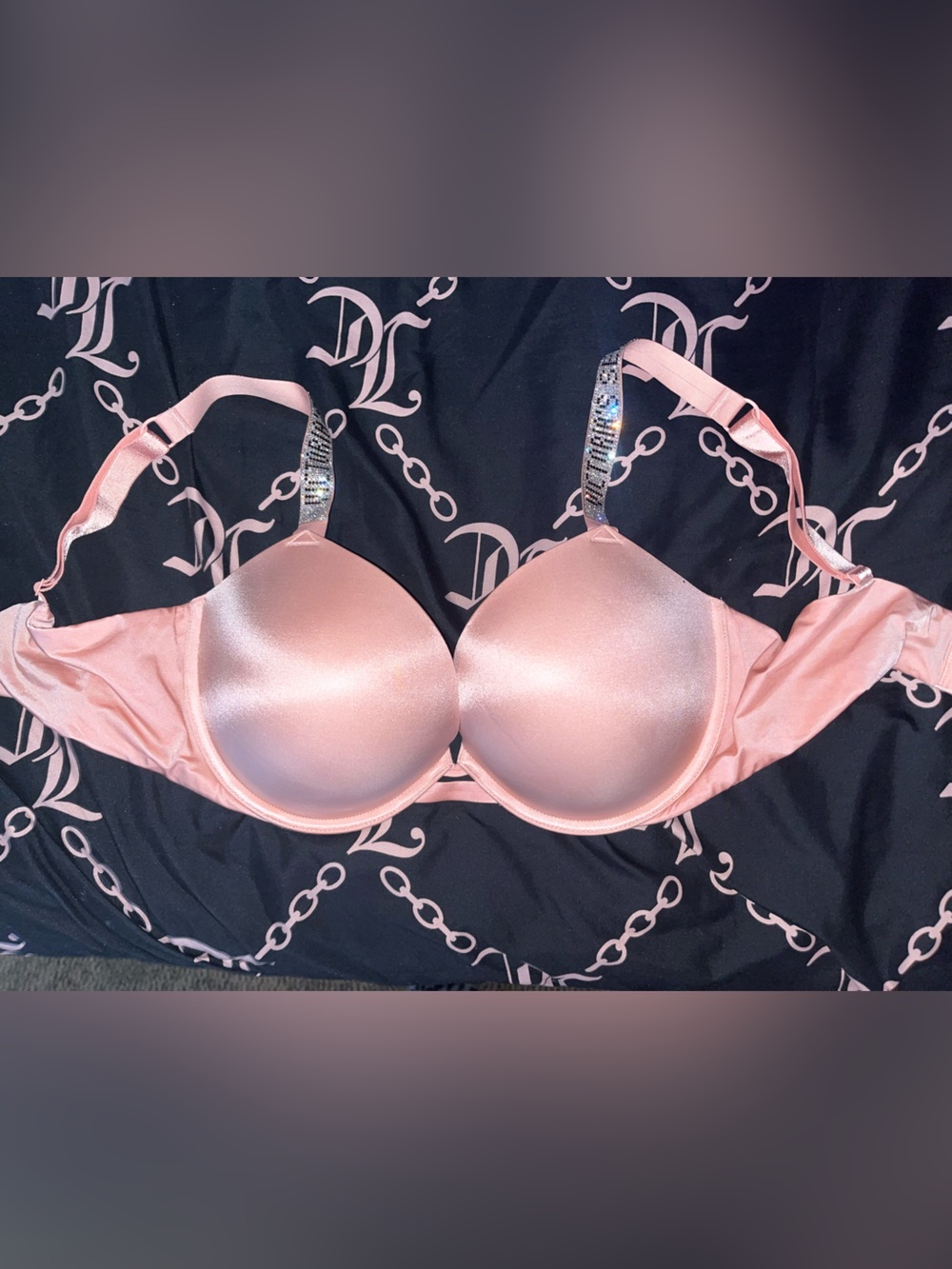 Victoria’s Secret Very Sexy Rhinestone Strap Push Up Bra